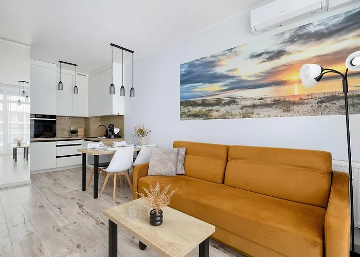 Lägenhet Ku Morzu Nadmorski Apartament W Poblizu Plazy Z Basenem I Parkingiem By Noclegi Renters