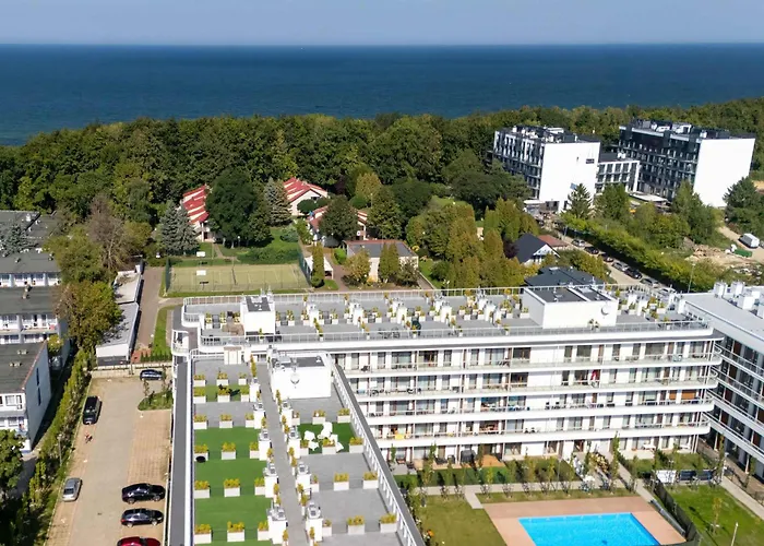 Ku Morzu Nadmorski Apartament W Poblizu Plazy Z Basenem I Parkingiem By Noclegi Renters Lägenhet Sianozety